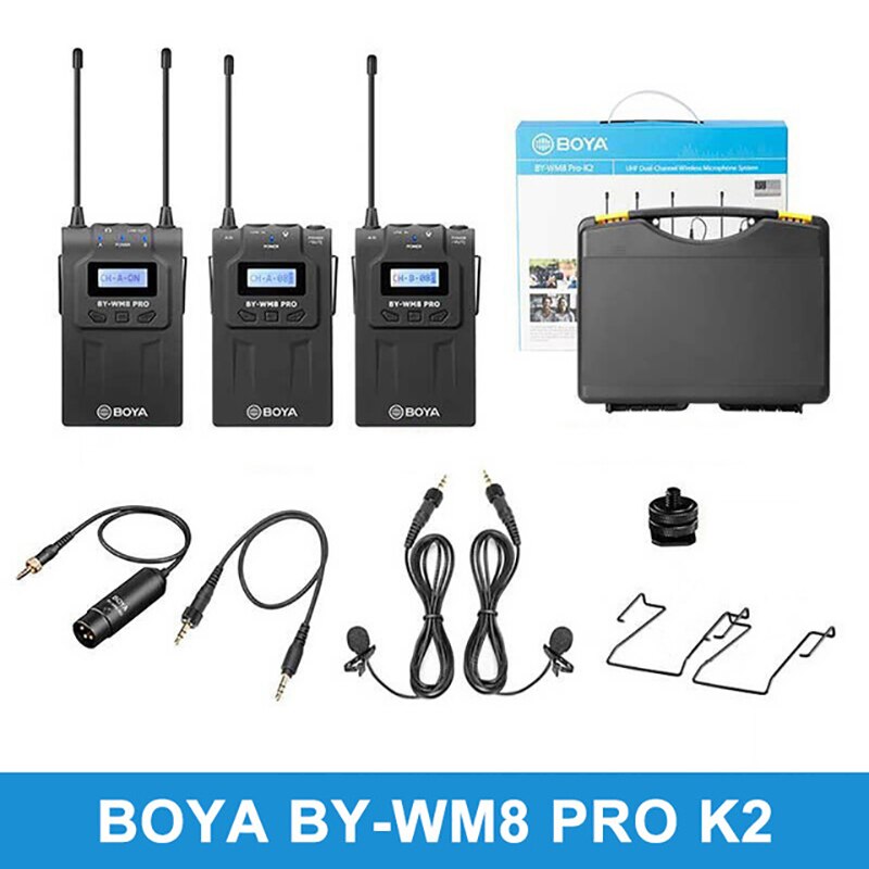 BOYA-WM8 Pro K7 K6 K5 K4 K3 K1 K2 UHF   ..